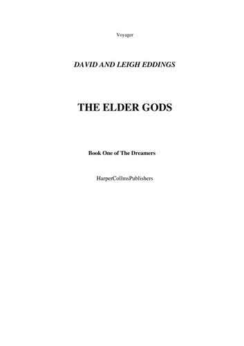 Cover of The elder Gods by David Eddings