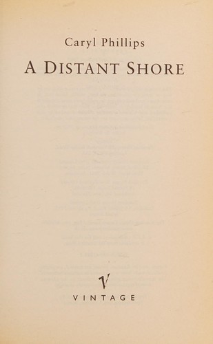 Cover of A distant shore by Caryl Phillips