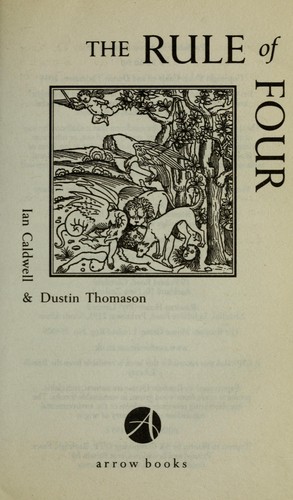 Cover of The rule of four by Ian Caldwell, Dustin Thomason, Eiko Kakinuma
