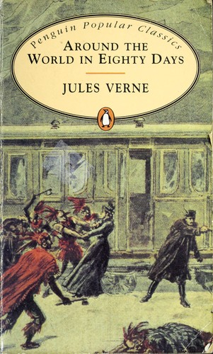 Cover of Around the world in eighty days by Jules Verne