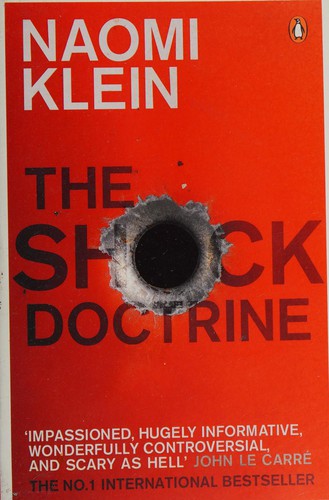 Cover of The shock doctrine by Naomi Klein