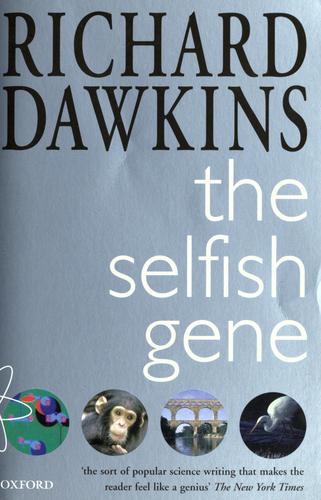 Cover of The Selfish Gene by Richard Dawkins, Lalla Ward Richard Dawkins