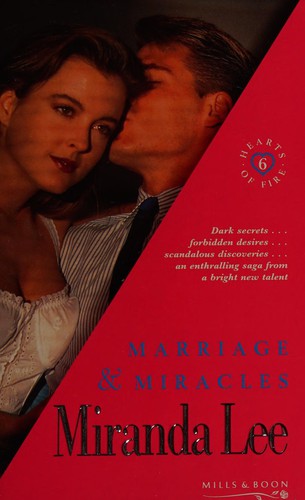 Cover of Marriage and Miracles (Hearts of Fire) by M. Lee