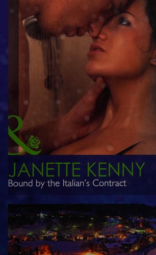 Cover of Bound by the Italian's Contract by Janette Kenny