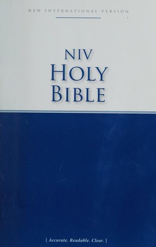 Cover of Holy Bible by Bible