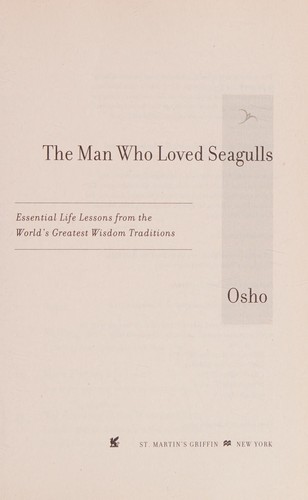 Cover of The man who loved seagulls by Bhagwan Rajneesh