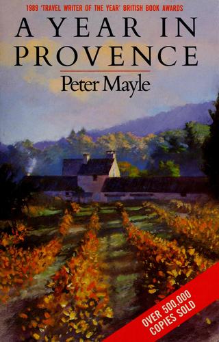 Cover of A year in Provence by Peter Mayle