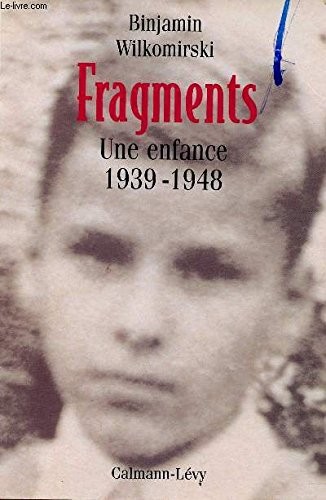 Cover of FRAGMENTS. by Binjamin Wilkomirski