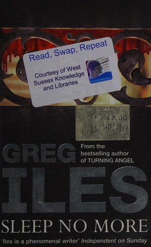 Cover of Sleep no more by Greg Iles