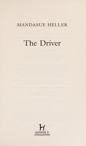 Cover of The driver by Mandasue Heller