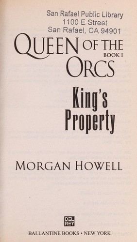 Cover of King's Property by Morgan Howell