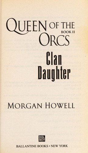 Cover of Clan daughter by Morgan Howell