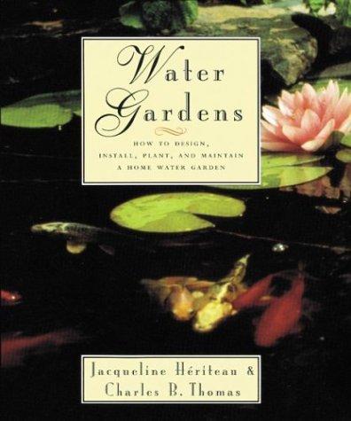 Cover of Water gardens by Jacqueline Hériteau