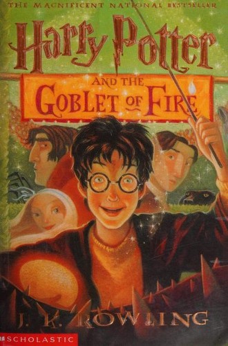 Cover of Harry Potter and the Goblet of Fire by J. K. Rowling