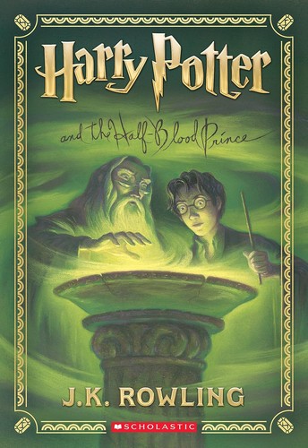 Cover of Harry Potter and the Half-Blood Prince by J. K. Rowling