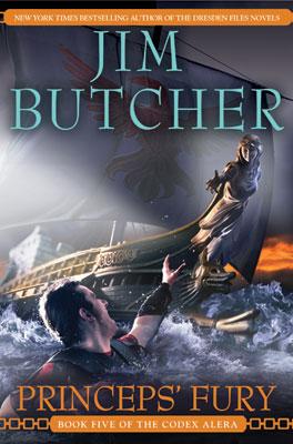Cover of Princeps' fury by Jim Butcher
