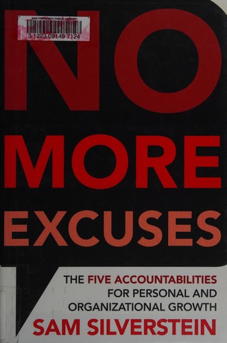 Cover of No more excuses! by Sam Silverstein
