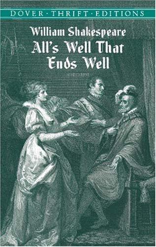Cover of All's well that ends well by William Shakespeare
