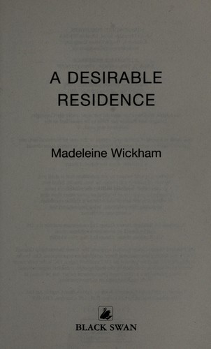 Cover of A desirable residence by Sophie Kinsella