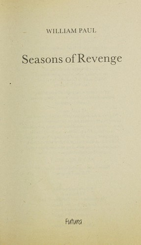 Cover of Seasons of revenge by William Paul