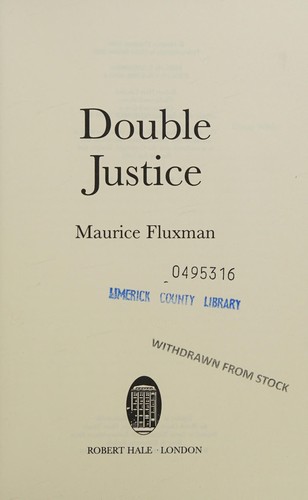 Cover of Double Justice by Maurice Fluxman