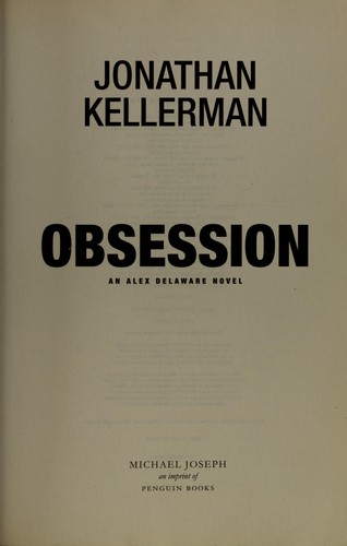 Cover of Obsession by Jonathan Kellerman