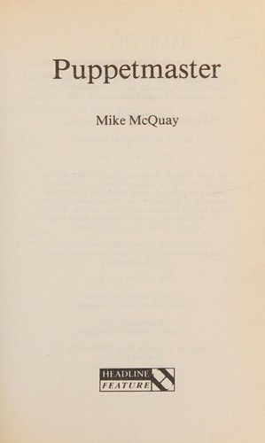Cover of Puppetmaster by Mike McQuay