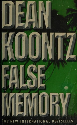 Cover of False memory by Dean Koontz