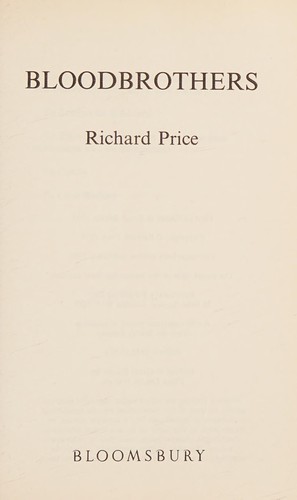 Cover of Bloodbrothers by Richard Price