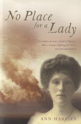 Cover of No Place for a Lady by Ann Harries