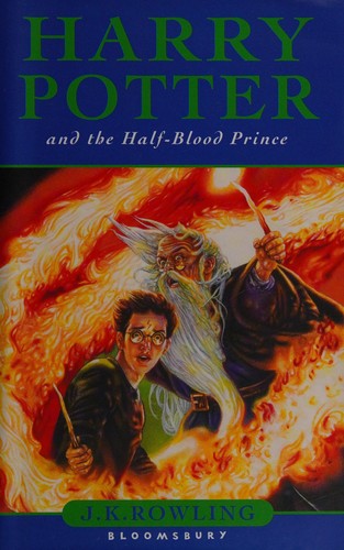 Cover of Harry Potter and the Half Blood Prince by J. K. Rowling
