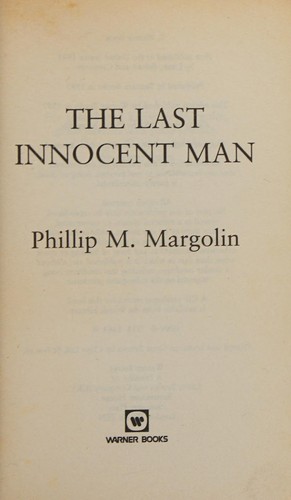 Cover of Last Innocent Man by Phillip Margolin