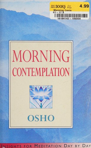 Cover of Morning Contemplation (Osho: the Meditation Guides) by Bhagwan Rajneesh