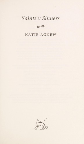 Cover of Saints v Sinners by Katie Agnew