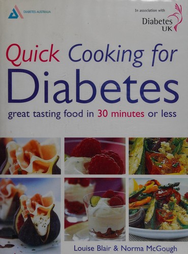 Cover of Quick Cooking for Diabetes by Louise Blair