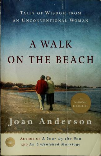 Cover of A walk on the beach by Joan Anderson