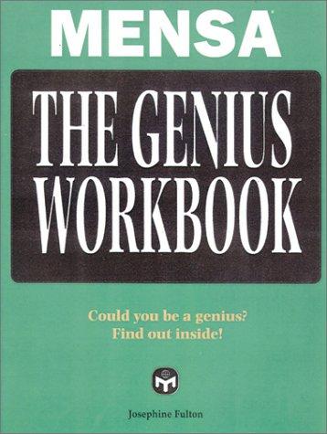 Cover of Mensa Genius Workbook by Josephine Fulton