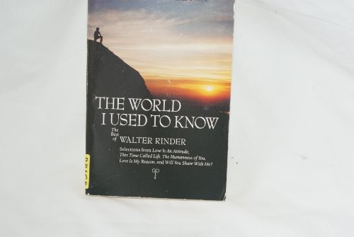 Cover of World I Used to Know by Walter Rinder