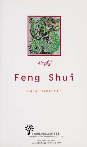 Cover of Simply Feng shui by Sarah Bartlett