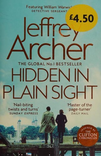 Cover of Hidden in Plain Sight by Jeffrey Archer