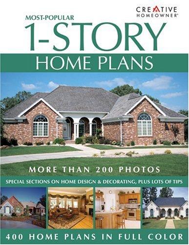 Cover of Most-Popular 1-Story Home Plans by Editors of Creative Homeowner