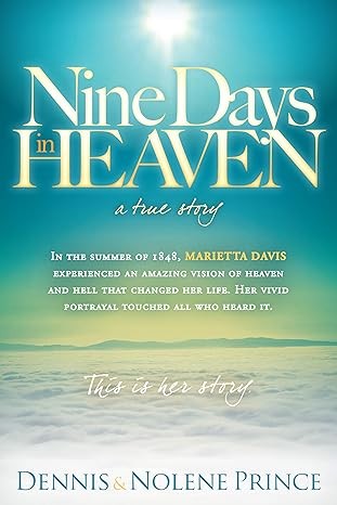 Cover of Nine days in heaven by Dennis Prince