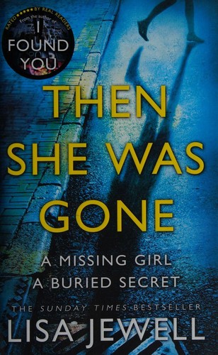 Cover of Then she was gone by Lisa Jewell