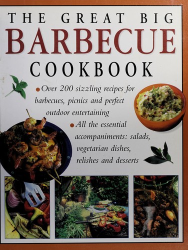 Cover of Great Big Barbecue Cookbook by Christine France