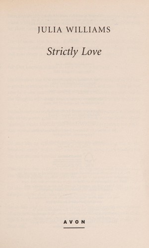 Cover of Strictly love by Julia Williams