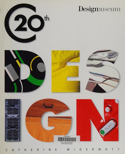 Cover of 20th c design by Catherine McDermott