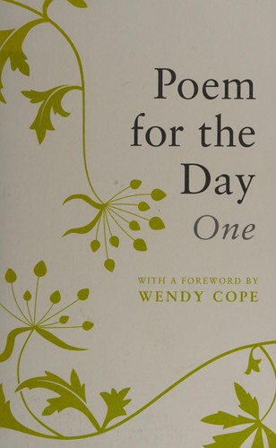 Cover of Poem for the day by Nicholas Albery, Peter Ratcliffe