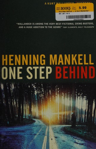 Cover of One step behind by Henning Mankell