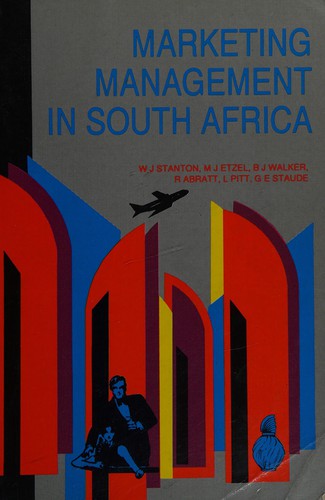 Cover of Marketing management in South Africa by Stanton, William