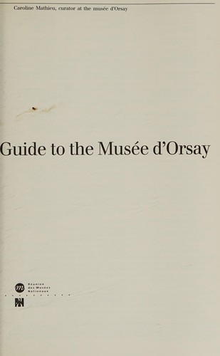 Cover of Guide to the Musée d'Orsay by Musée d'Orsay.